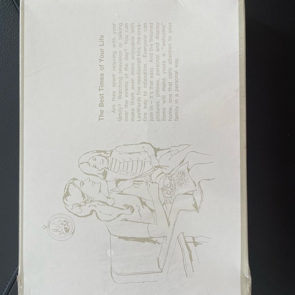 Led Ward from the 70’s Crewel Pillow kit never been opened, needs to be sewn - Picture 4 of 4